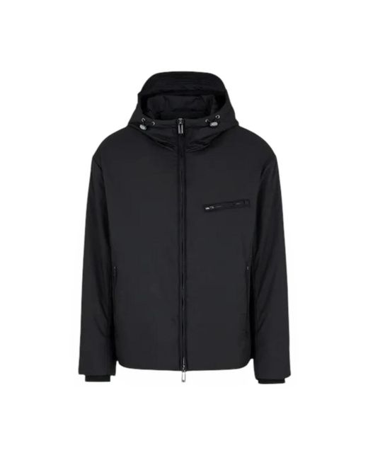 Armani Black Light Jackets for men