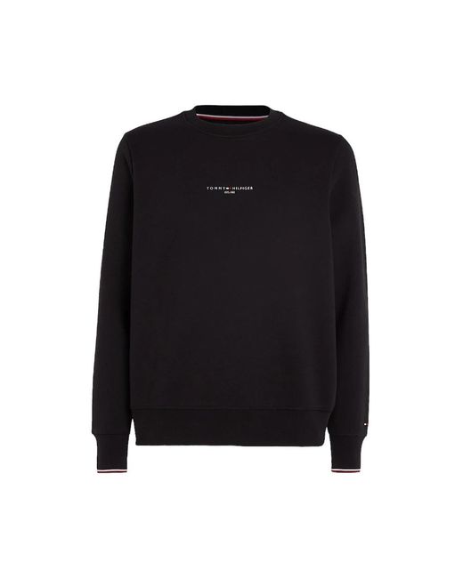 Sweatshirts Tommy Hilfiger de hombre de color Black