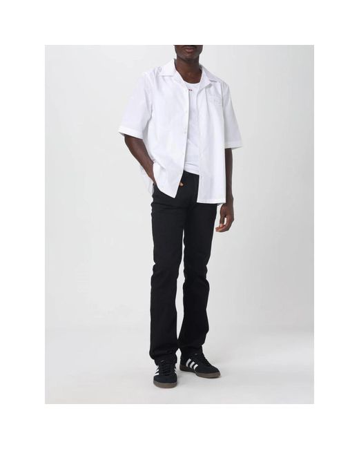 DIESEL Black Straight Jeans for men