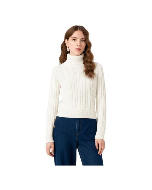 Fracomina Women's White Turtlenecks