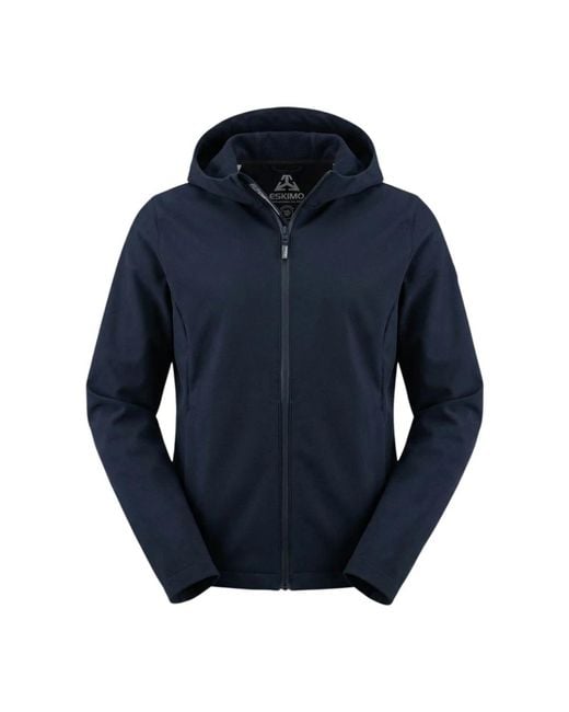 Heskimo Zip-Throughs in het Blue voor heren