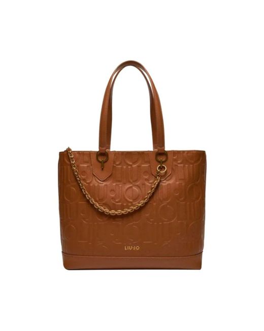 Liu Jo Brown Braune schultertasche trendy design