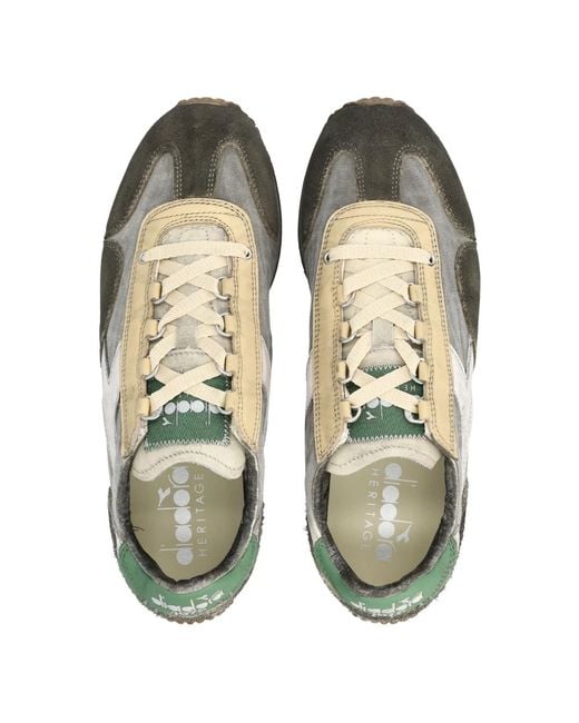 Diadora Gray Sneakers for men
