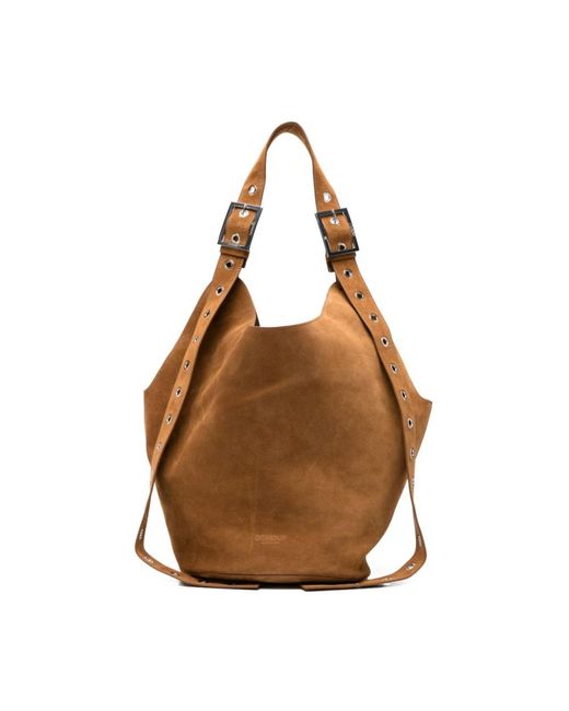 Dondup Shouldertas in het Brown