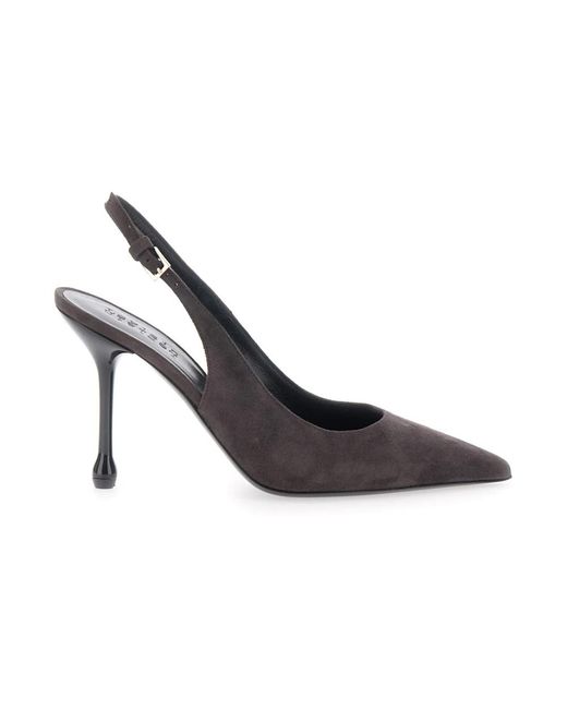 Pumps di Plain in Metallic