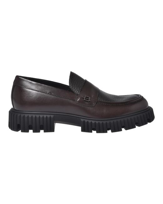 Loafers Baldinini de hombre de color Black