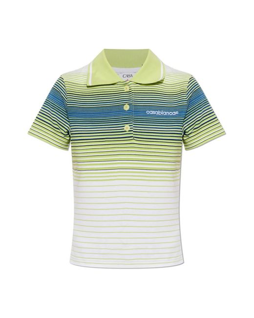 Casablanca Green Polo Shirts