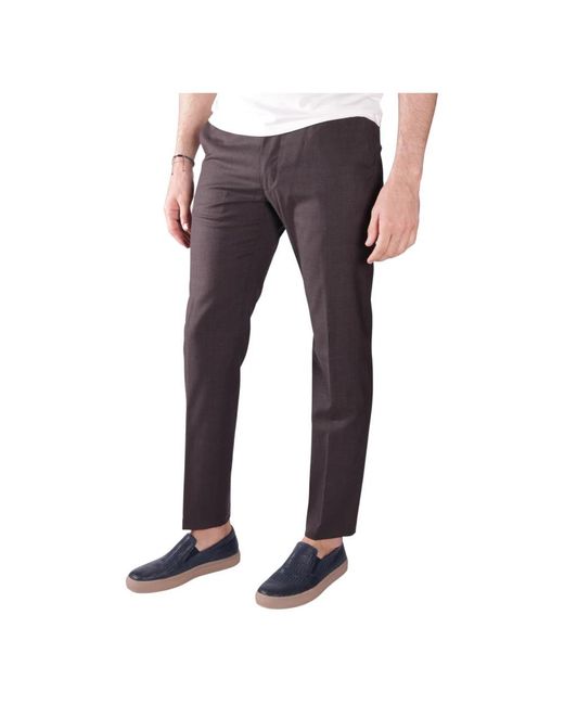 Mauro Grifoni Brown Chinos for men