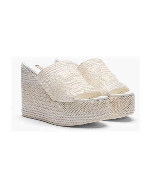 Casadei Gray Wedges