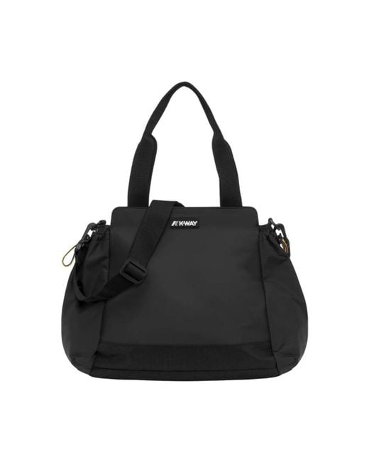 K-Way Black Shopping Bags