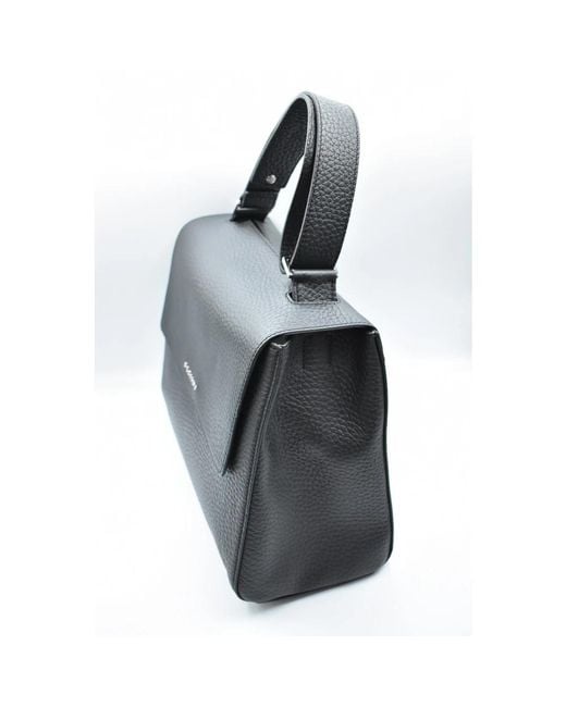 Orciani Gray Handbags