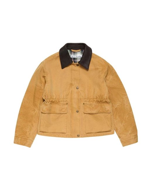 Light Jackets Acne de color Natural