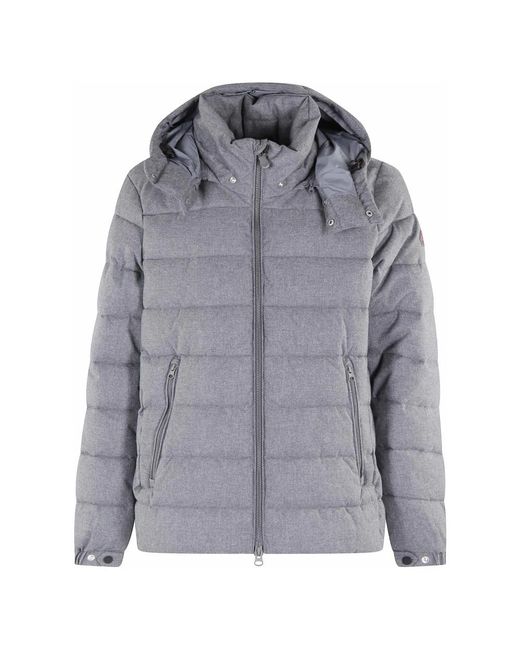 Save The Duck Jassen ,Grijs ,Leer Costantin Jacket in het Gray voor heren