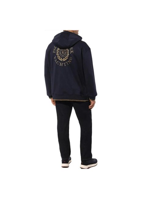 Paul & Shark Blue Hoodies for men