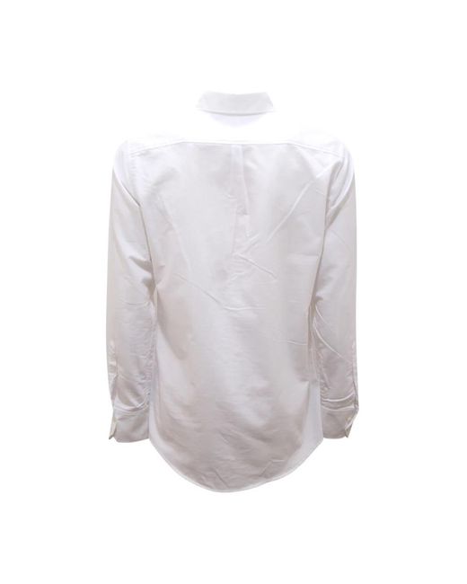 DSquared² Overhemden ,Wit ,Button-Down Shirt Gemaakt in het White voor heren