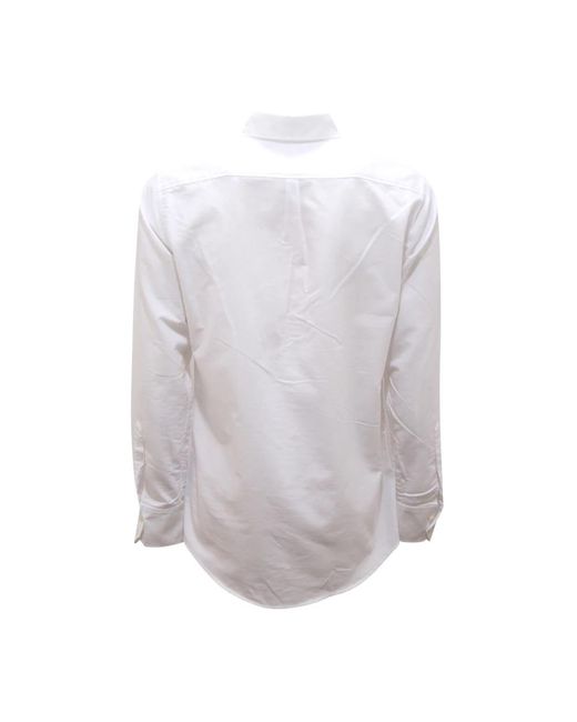 DSquared² Overhemden ,Wit ,Button-Down Shirt Gemaakt in het White voor heren
