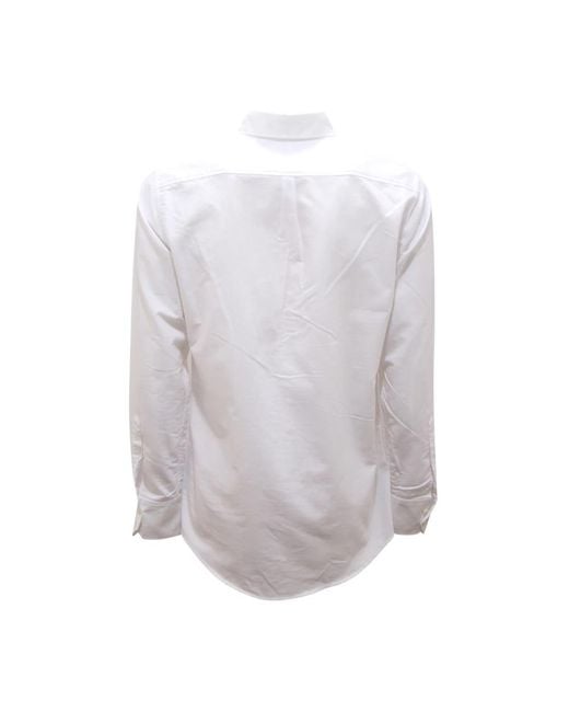 DSquared² Overhemden ,Wit ,Button-Down Shirt Gemaakt in het White voor heren