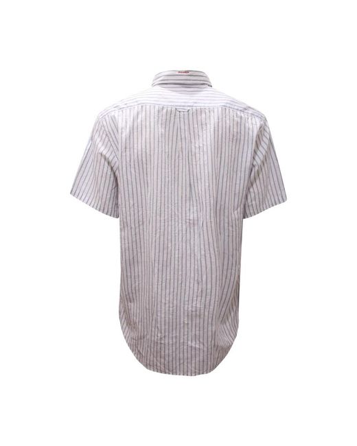 DSquared² Purple Short Sleeve Shirts for men