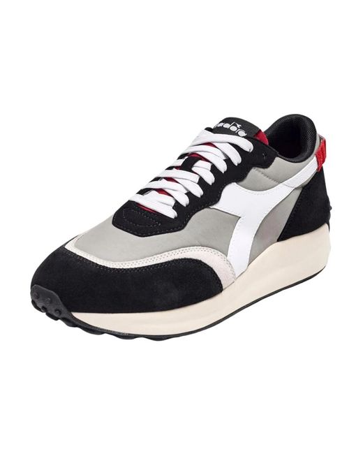 Diadora Black Sneakers for men