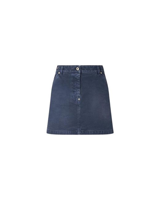 Halfboy Blue Denim Skirts