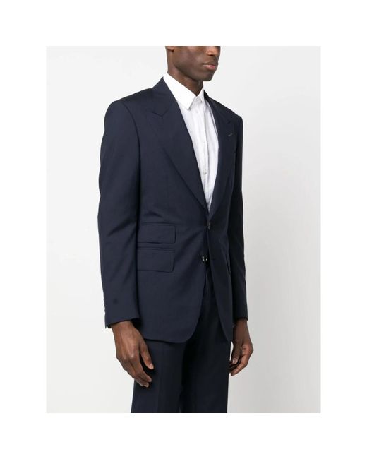 Suits > suit sets > single breasted suits Tom Ford pour homme en coloris Blue