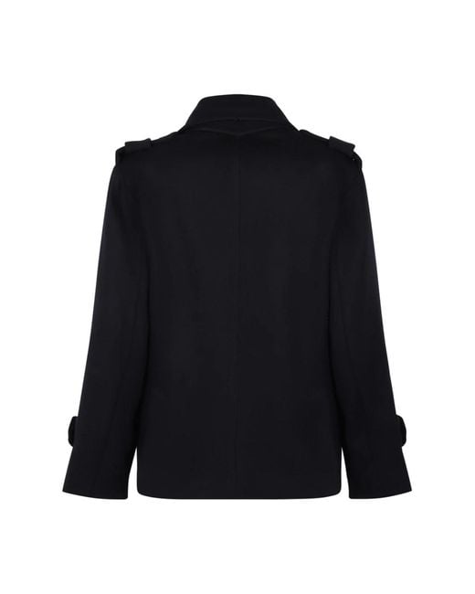 Max Mara Black Trench Coats