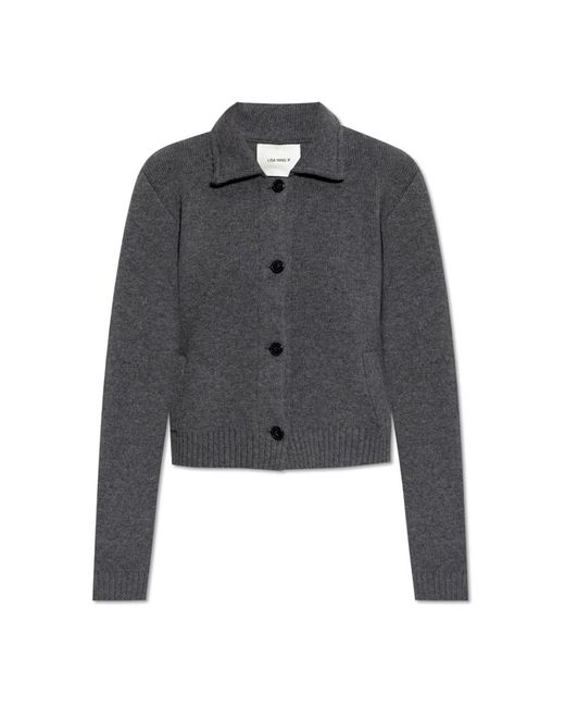 Lisa Yang Gray Cardigan Lynna
