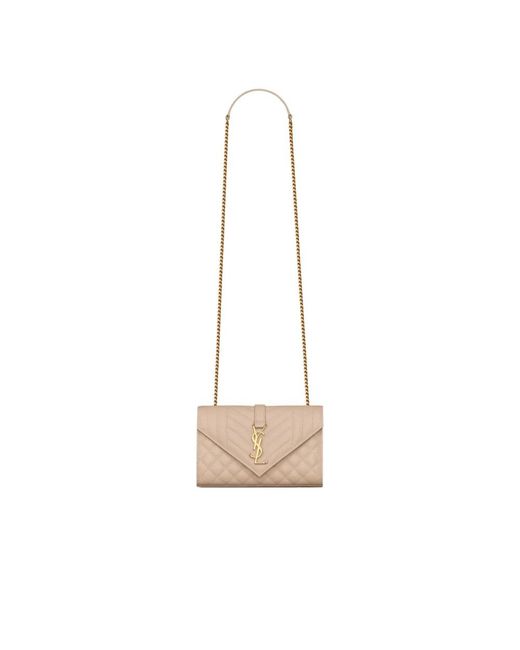 Saint Laurent Metallic Cross Body Bags