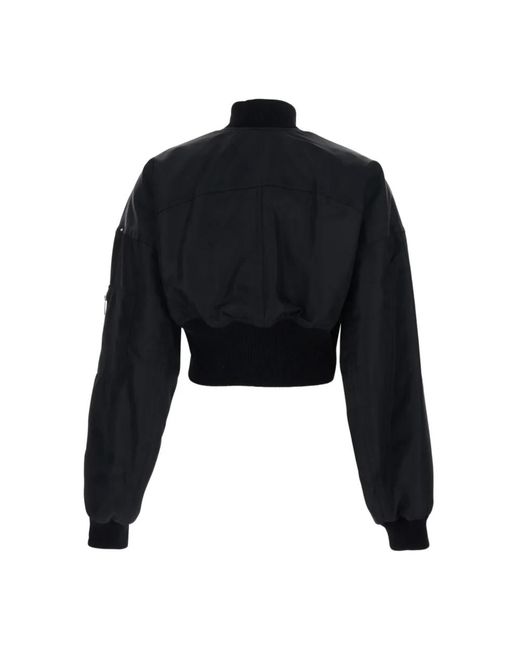 Sportmax Black Bomber Jackets