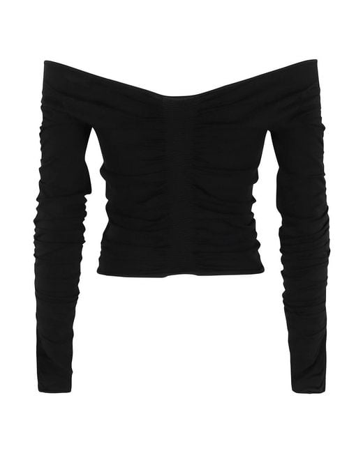Alexander Wang Long Sleeve Tops in het Black