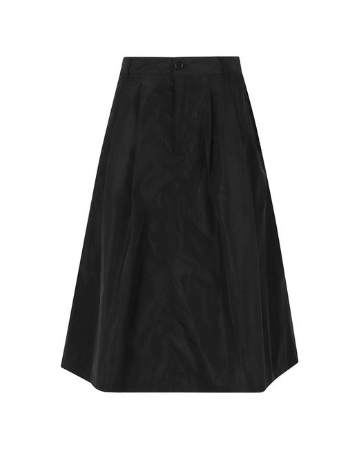Aspesi Black Midi Skirts