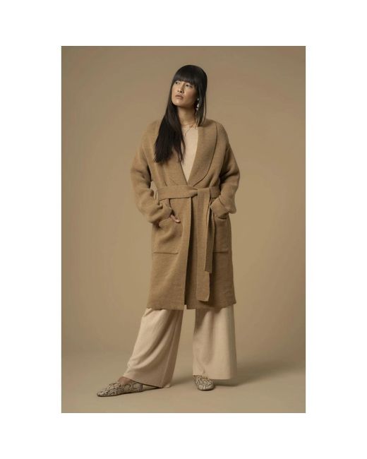 Kocca Long Knitwear in het Brown