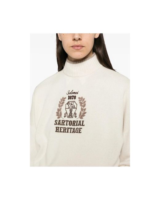 Brunello Cucinelli White Turtlenecks