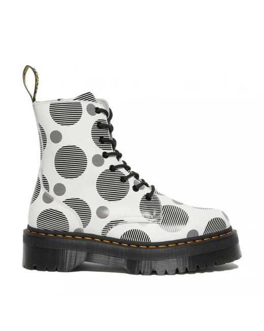 Lace-Up Boots di Dr. Martens in Brown