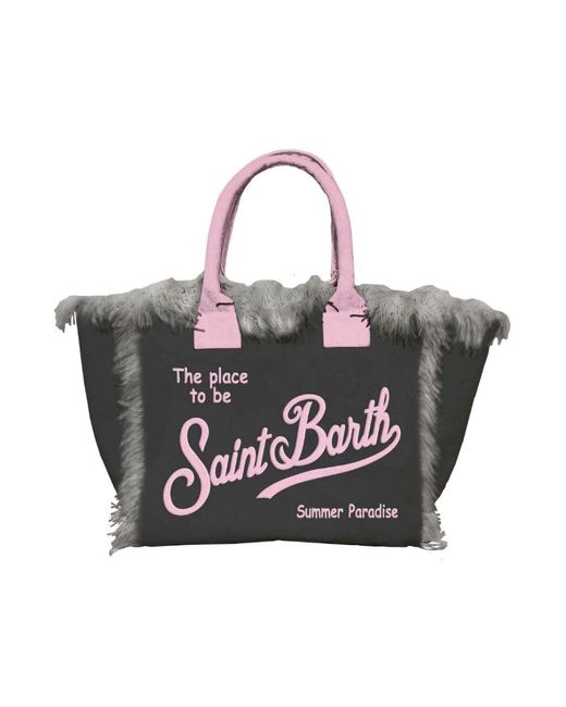 Mc2 Saint Barth Black Tote Bags