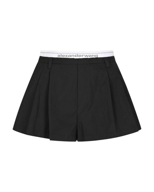 Alexander Wang Black Short Skirts
