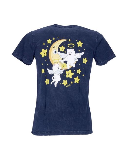 RIPNDIP Lullaby Tee Mineral Wash in Blue für Herren