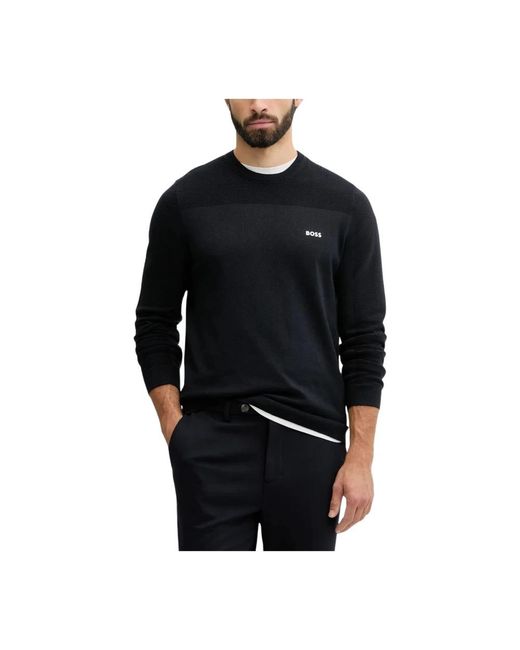 Boss Black Round-Neck Knitwear for men