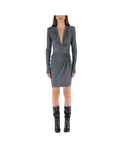 Alexandre Vauthier Gray Short Dresses