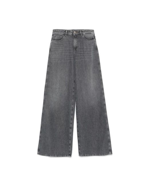 3x1 Gray Weite Bein Jeans
