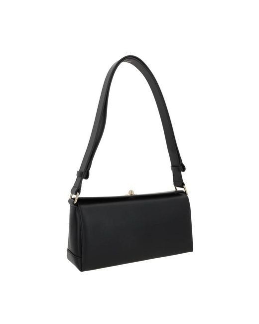 Plan C Black Shoulder Bags