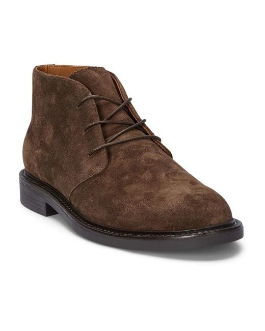 Polo Ralph Lauren Brown Lace-Up Boots for men