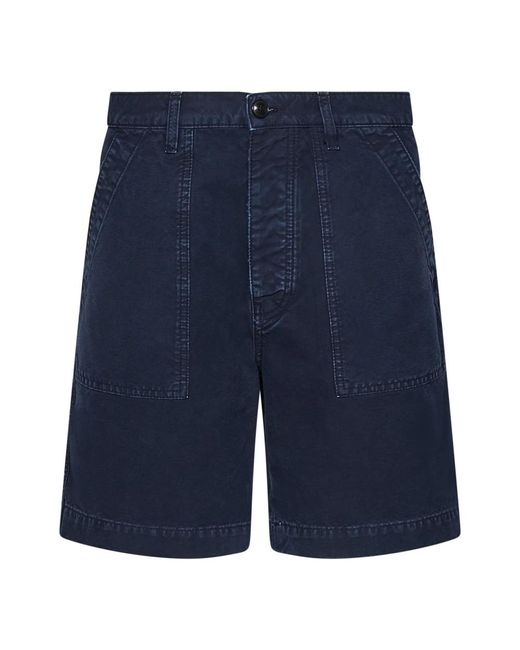 Fortela Blue Casual Shorts for men