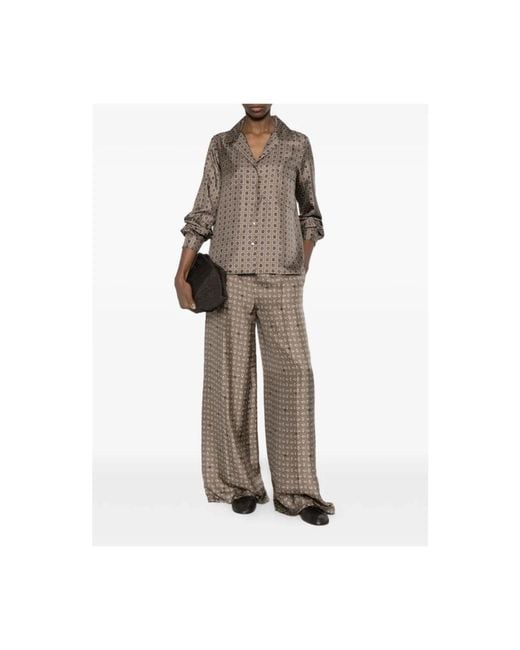 Max Mara Brown Shirts