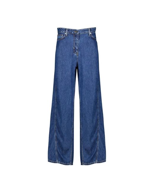 IRO Blue Wide Jeans
