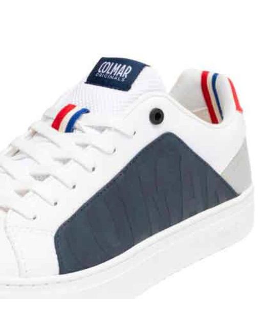 Colmar Weiße sneakers bradbury chromatic sommer in Blue für Herren