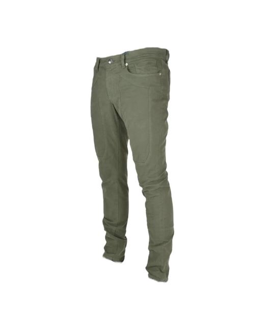 Jeckerson Green Slim-Fit Jeans for men