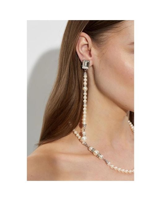 Alessandra Rich Metallic Earrings