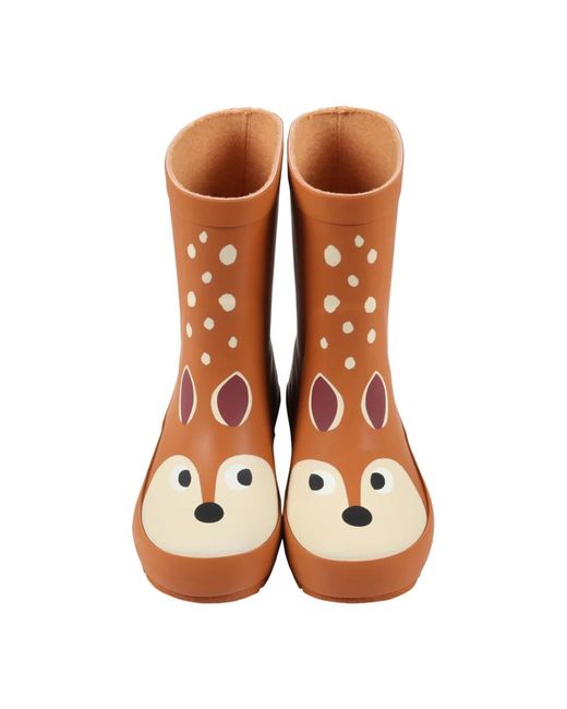 Stella McCartney Brown Rain Boots