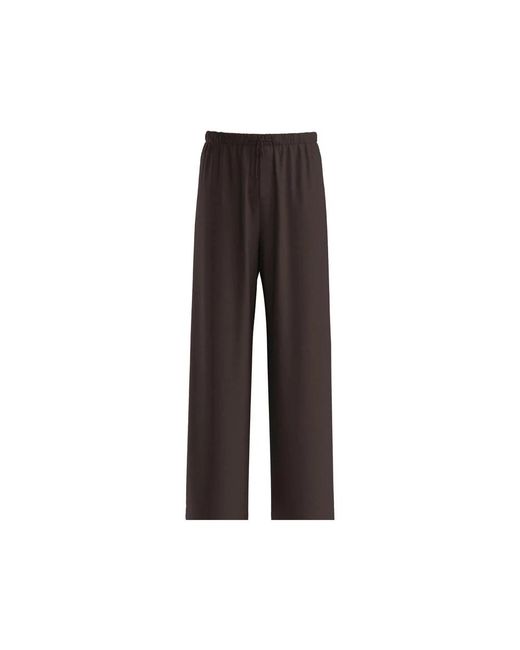 Boss Brown Wide Trousers for men